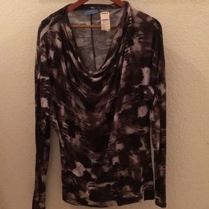 Simply Vera Women’s Cowl neck long sleeve top